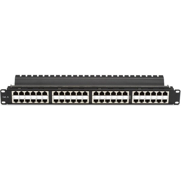 Black Box Spacegain Cat5E High-Density Feed-Throug, 48-Port, RJ45 JPM806A-HD - main