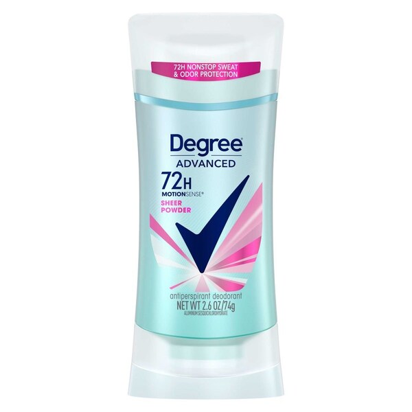 Degree Sheer Powder Advanced Protection Antiperspirant Deodorant Stick for Women, 2.6 Ounce, 12PK 64344159 - main