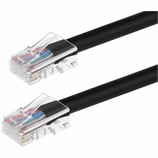 Monoprice Cat5E Utp Patch Cable, 6" Black 13089 - main