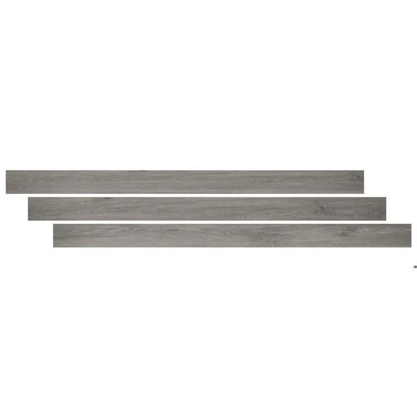 Msi LVT Trim, LVT, Gray-Light, 94 in L, 2.23 in W, Low Gloss ZOR-LVT-TR-0558 - main