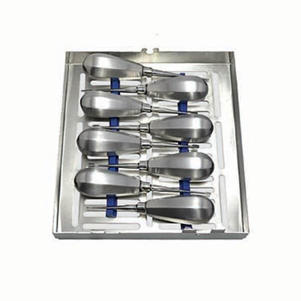 Jorgensen Laboratories Dental Elevators/Periodontal Ligament Knives Sterilization Cassettes, 4PK J1512 - main