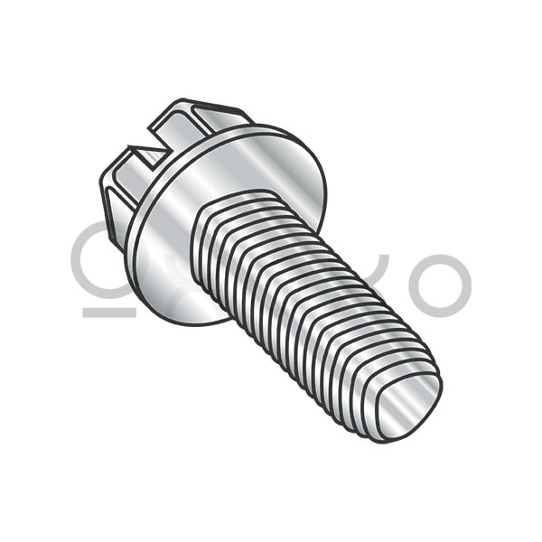 Oxoxo 10-24X3/8 Slot Ind Hex Wash Taptite Alternative Full Thread 410 Stainless Passivate & Wax, 4000PK 396664 - main