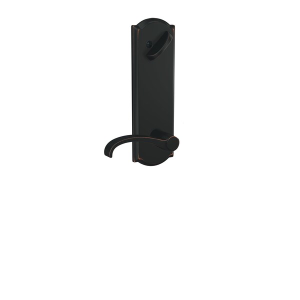 Schlage Residential Schlage Custom Custom Whitney Lever with Camelot Escutcheon Interior Active Trim with 16680 FCT59WIT716CAM - main