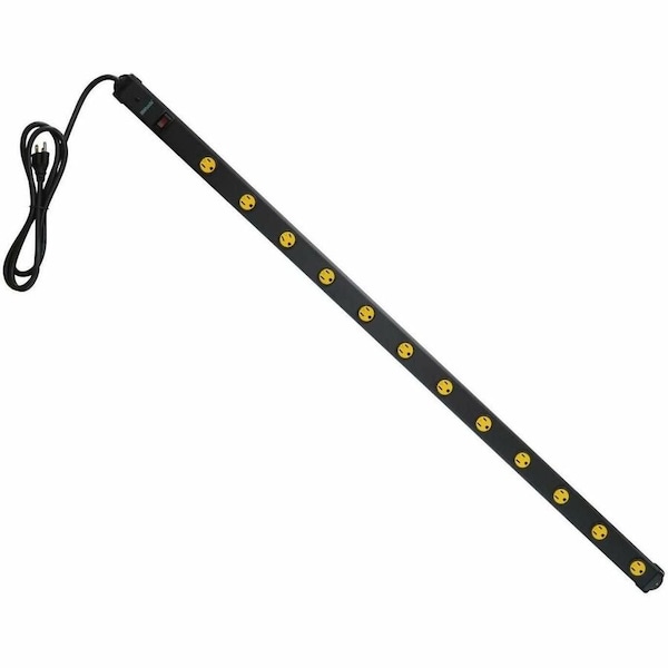 Southwire Power Strip, 12 Outlet(s) Black 4612 - main