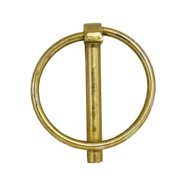 Buyers Products Lynch Pin, 1/4 in Dia, 1-33/64 in Usable Lg, 1-3/4 in L, Steel, 20 PK 6600020 - main