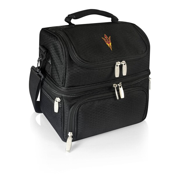 Picnic Time Family Of Brands NCAA Arizona State Sun Devils Pranzo Lunch Bag - Insulated Lunch Box with Picnic Set 512-80-175-024-0 - main