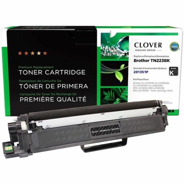Clover Imaging Group Imaging Remanufactured Black Toner Cartridge 201351P - main
