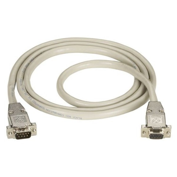 Black Box Black Box RS-232 Shielded Serial Cable, DB9 RS-232 Male to DB9 RS-232 Female, 10 ft EDN12H-0010-MF - main