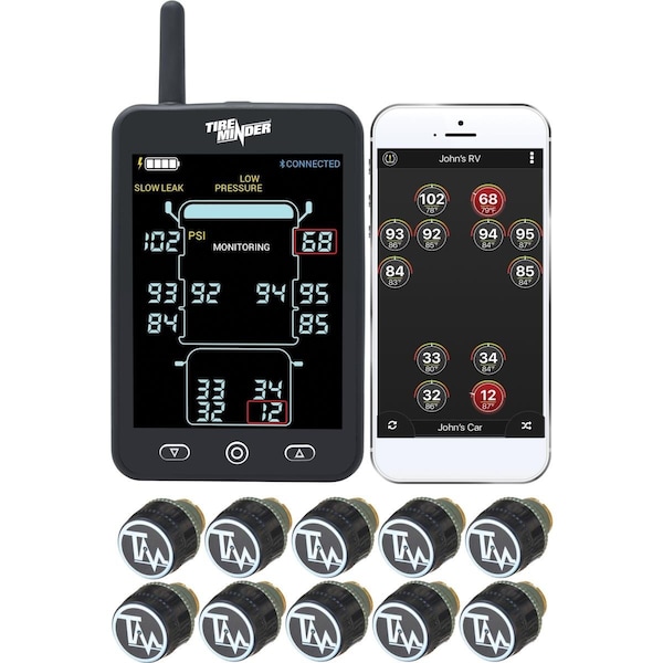 Tireminder TM22135 Tire Monitor A1As with 10 Trans 1154.1181 - main