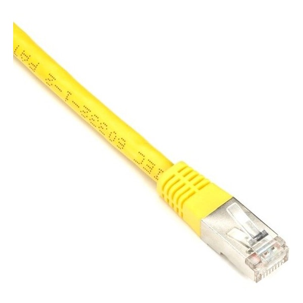 Black Box Cat5E Shld Patch Cable 6 Feet 26 Awg EVNSL0172YL-0006 - main