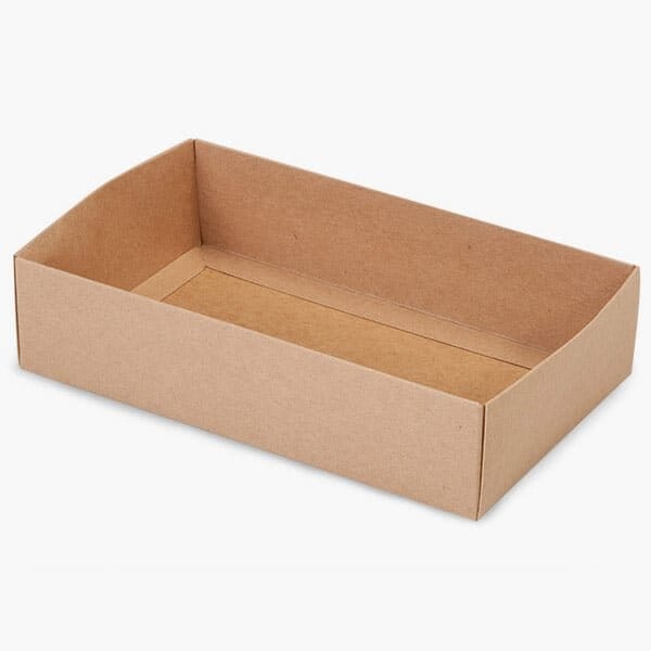 Nashville Wraps Kraft Macaron and Cookie Box Base, 8.25x5x2, 100PK MCBDKR - main