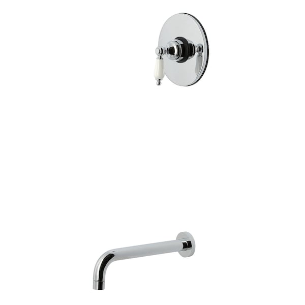 Kingston Brass Single-Handle Pressure Balanced Tub Faucet, Polished Chrome KB6331PLTO - main