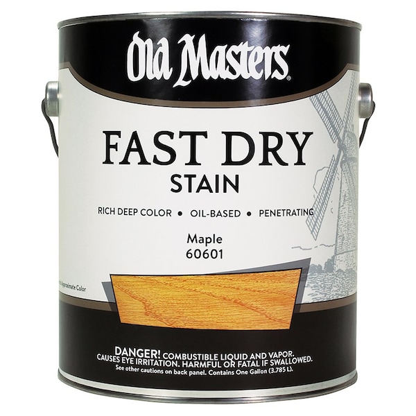 Fast Dry Stain Gal Old Masters Maple Interior Oil-Based Wood Stain 60601 - main