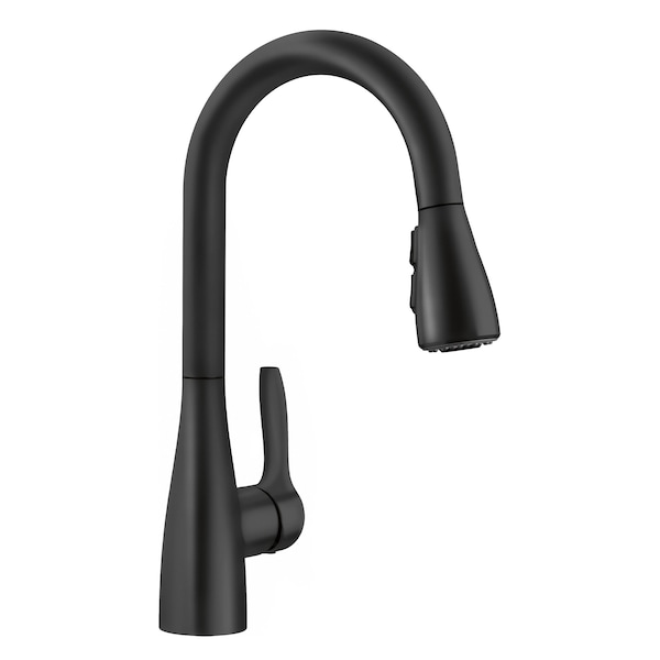 Blanco Atura Bar Pull-Down 1.5 GPM, Matte Black 443028 - main