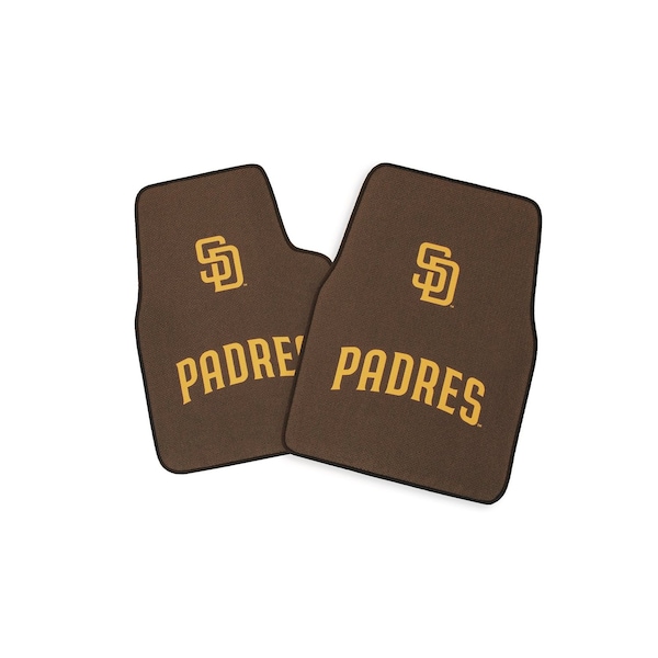Coverking UNIVERSAL FLOORMAT WITH SAN DIEGO PADRES LOGO HPY6MQ - main