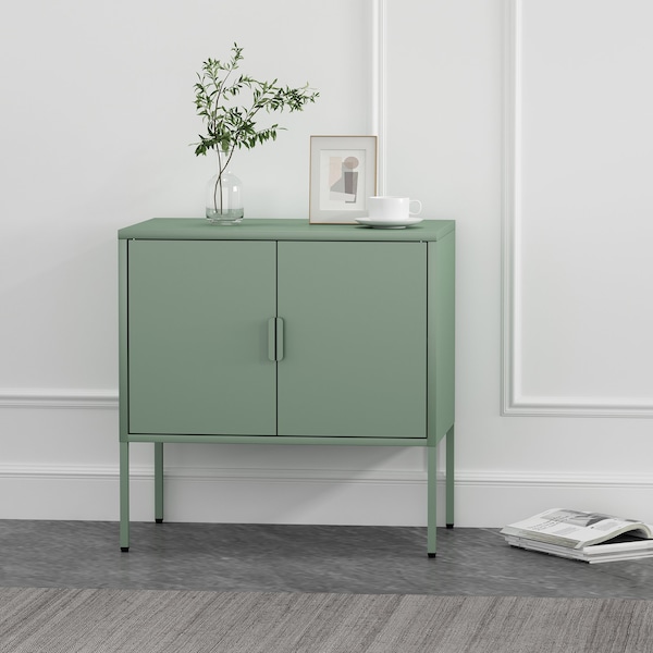 Manhattan Comfort Ava 23.6in Accent Cabinet in Green AF005-GR - main