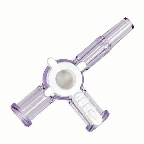 Jorgensen Laboratories 3-Way Stopcock, w/ Leur J0462A - main