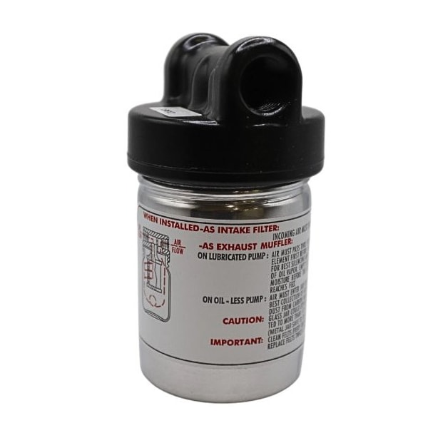 Gast Filter 8 Oz Metal 1/2Npt Sp Ab612 AB612 - main