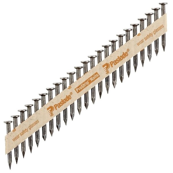 Paslode Positive Placement Connector Nail, 2-1/2 in L, Steel, Brite, 2500/CT 650199 - main