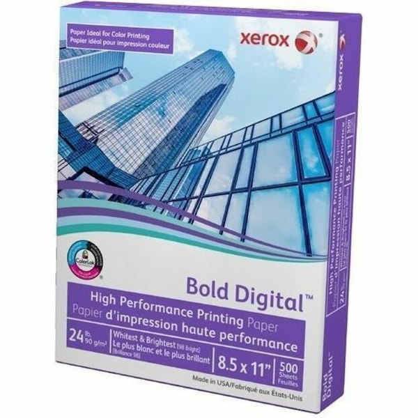 Xerox Copy Paper, 24lb, Letter, White, PK500 3R11540 - main