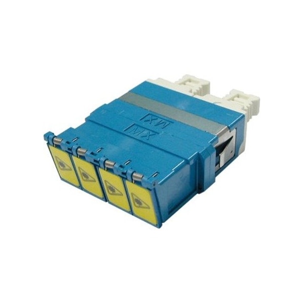 Molex BEAU LC QUAD ADAP BLUE ZR SLV SNAP SHUTTERS 106123-0400 - main