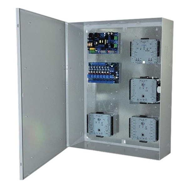Altronix Cam Lock Electrical Enclosures, 27-1/4 in H, 6-1/2 in D, 21-3/2 in W, Steel Trove2V2 - main