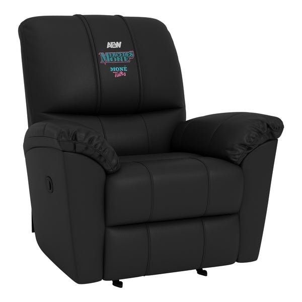 Dreamseat Rocker Recliner with AEW Mercedes Mone Logo XZ52031CDRRBLK-PSAEW0009 - main