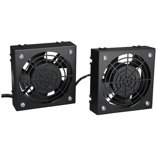 Tripp Lite WALL-MOUNT ROOF FAN KIT, 120V 2 HIGH-PERFORMANCE FANS; 5-15P PLUG SRFANWM - main