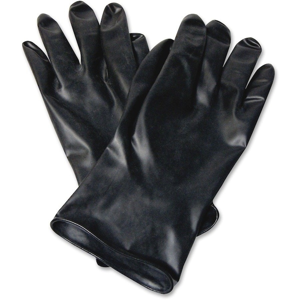 Honeywell North Chemical Resistant Gloves, Butyl, 11 in L, 13 mil, Black, 10, 1 PR B131/10 - main