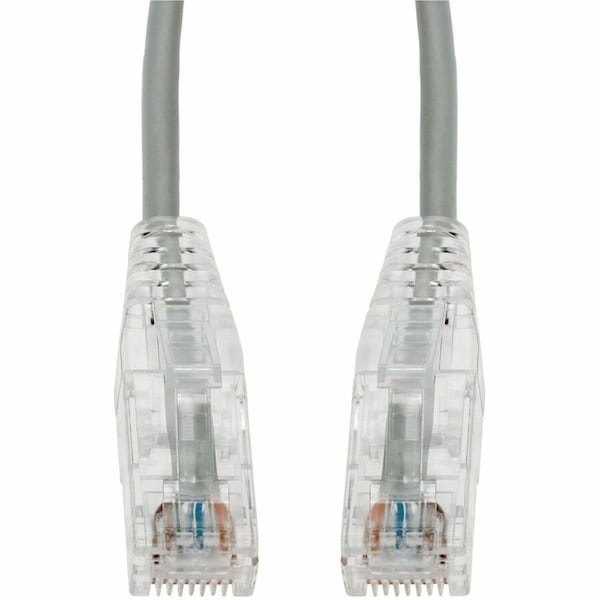 Add-On 40FT RJ-45 MALE TO RJ-45 MALE STRAIGHT GRAY CAT6 SLIM UTP COPPER PVC P ADD-40FSLCAT6-GY - main
