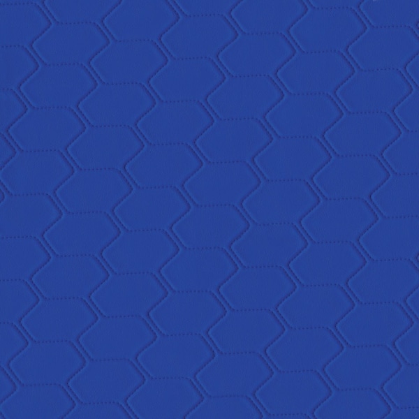 Seamtec Premium Patterned Vinyl, Faux Quilted Pattern, Home Dcor, Marine, Lake Blue Cut SEAMGDGEOQ3003FABCU - main
