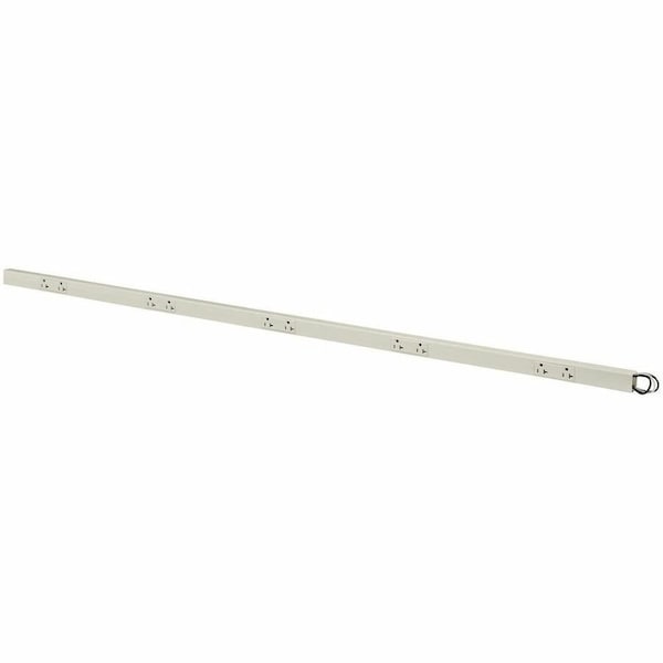 Hubbell Wiring Device-Kellems Prewired Raceway, 12 Outlets, PVC PT206212 - main