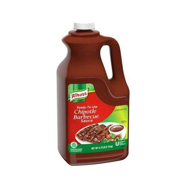 Knorr Professional Ready-to-Use Chipotle Barbecue Sauce, 0.5 Gallon 4800191665 - main