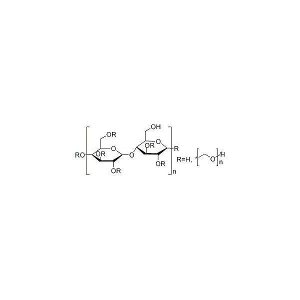 Ak Scientific Hydroxyethyl cellulose, Viscosity: 4500-6500mPa·s, 2% in water (20°C) (5g), CAS 9004-62-0 0823AP-5g - main