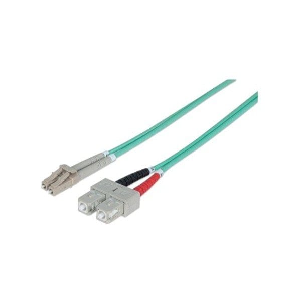 Intellinet Network Solutions 2M 7Ft Lc/Sc Multi Mode Fiber Cable 750158 - main