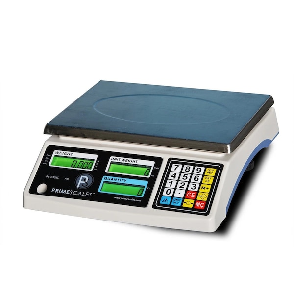 Prime Systems Portable Counting Scale 6.6 lb X 0.0001 lb, AC adapter, Brand Z-C30KN-3kg-2 - main
