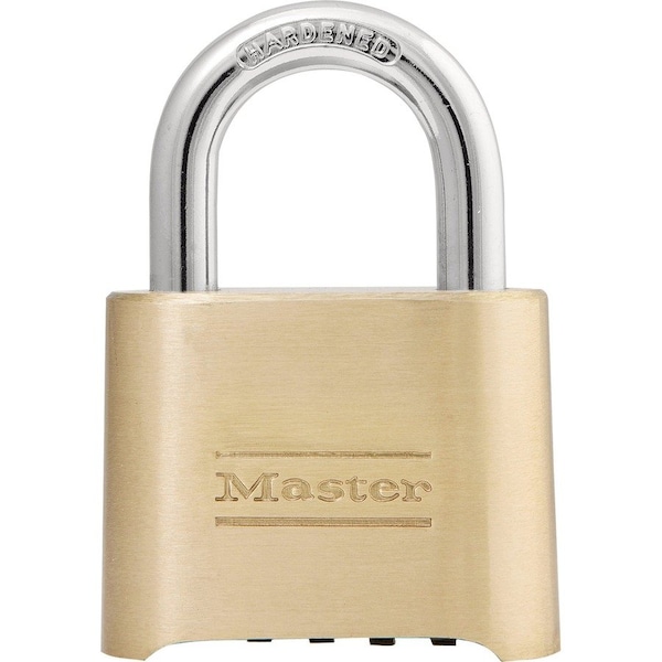 Master Lock No. 175D Set-Your-Own Brass Combination Padlock - 2"W 175D - main