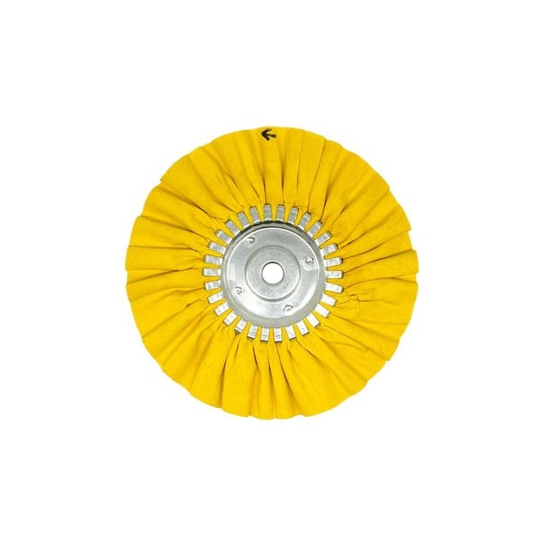 Renegade Products Usa 9" Solid-Center Airway Buffing Wheels, Yellow FAW9XSCN2-16PYT - main