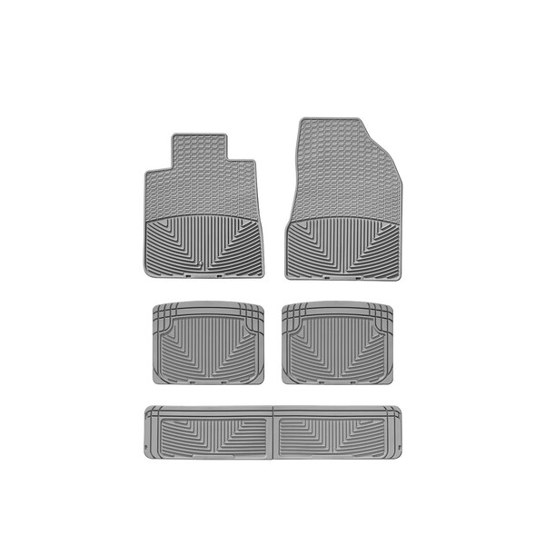 Weathertech Grey, Front, Rear, and Rear All Weather Floor Mats W31GRW25GRW60GR - main