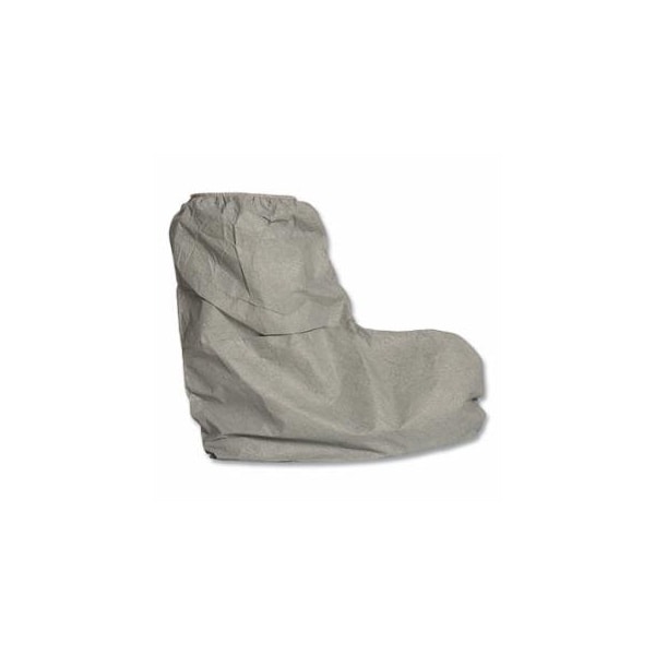 Dupont Tyvek 400 Shoe and Boot Cover, 18 in H, Boot, One Size Fits Most, Gray, 100PK 251-FC454S - main