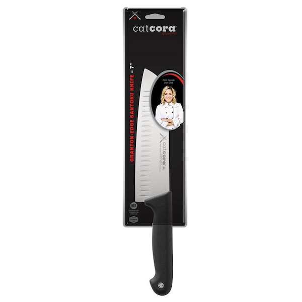 Cutlery-Pro NSF 7in Santuko, Granton Soft Grip 38054 - main