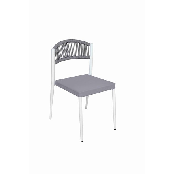 Bfm Seating Tahiti Outdoor Dining Chair PHXSCGRWH - main