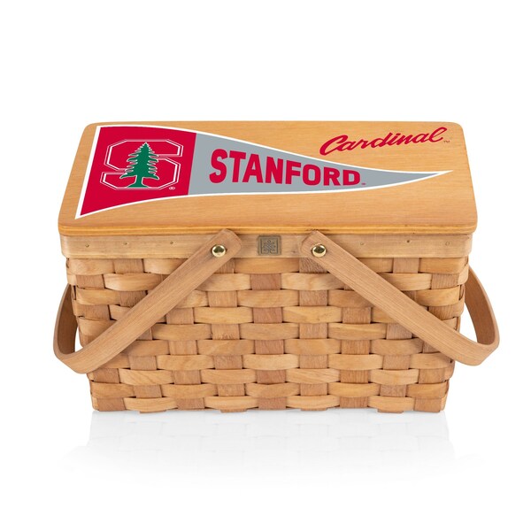 Picnic Time Family Of Brands NCAA Stanford Cardinal Poppy Personal Picnic Basket 124-00-299-534-0 - main