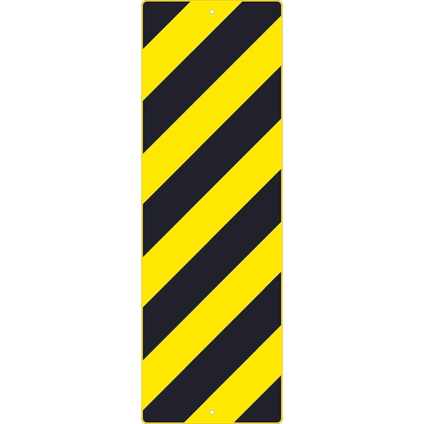 Nmc Right Stripe Yellow Object Marker Sign TM267K - main