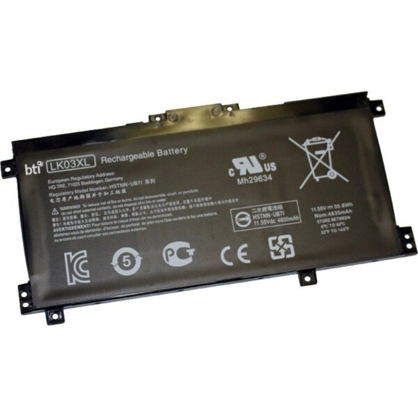 Battery Technology Replacement Battery For Hp Envy 17-Ae000, 17-Ae100, 17T-Ae000, LK03XL-BTI - main
