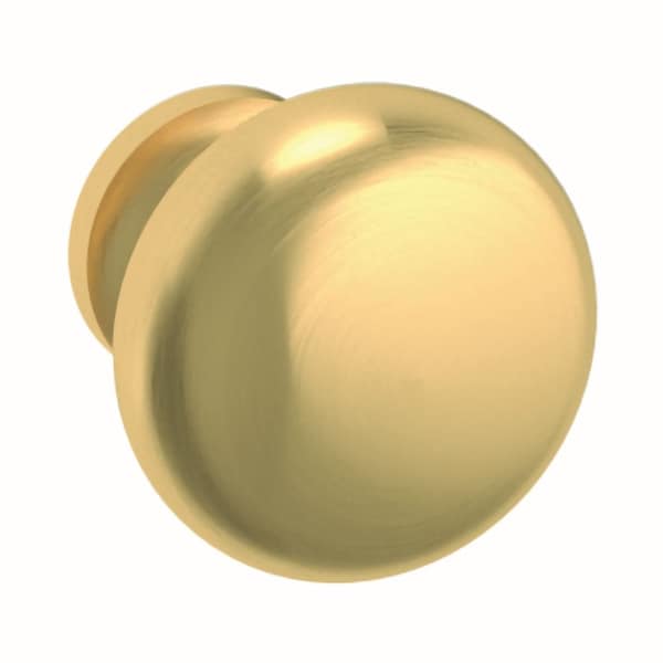 Baldwin Cabinet Knobs Lifetime Satin Brass 4704044 - main