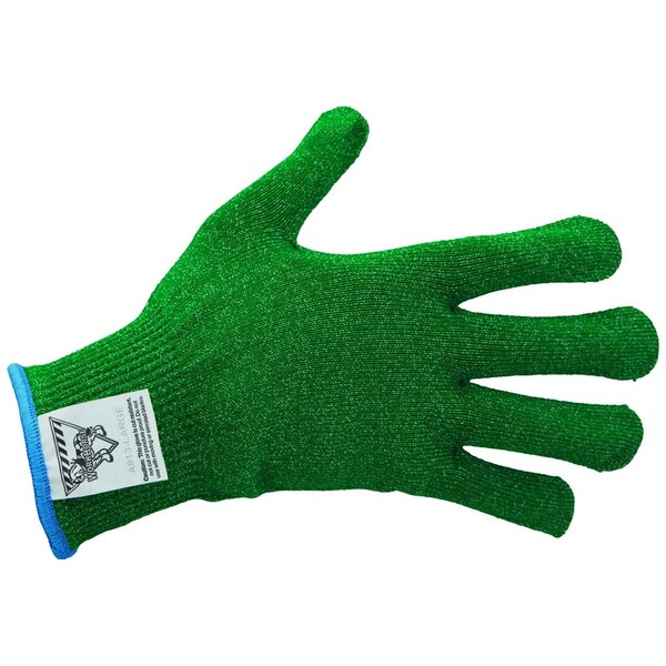 Workhorse Color-Coded Cut-Resistant Hand Protection Gloves, FDA-Compliant, A8, 13 Gauge WH A513-GRN-LGE - main