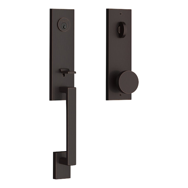 Baldwin Emergency Egress Seattle Handleset with Contemporary Knob and Contemporary Square EESEAXCONCQE112 - main