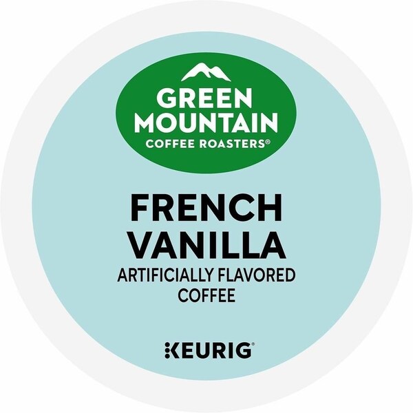 Green Mountain Coffee Roasters K-Cup, Pod French Vanilla Coffee, Keurig Single-Serve K-Cup pods, Light Roast, 24 Count, 24PK 5000330112 - main