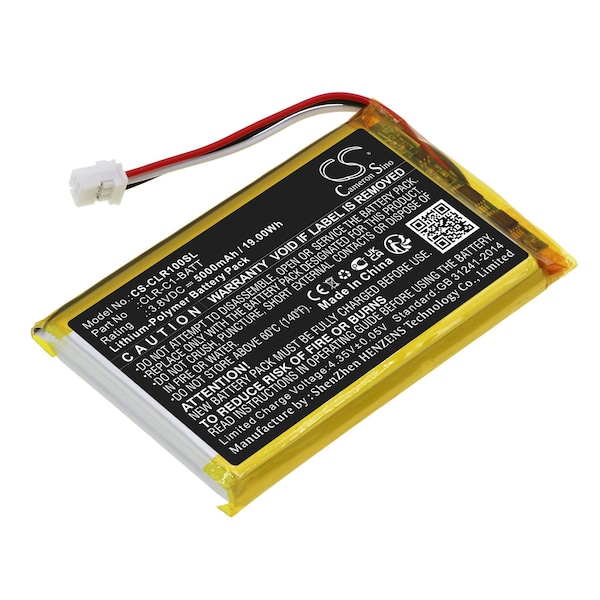 Ilc Clareone Clr-C1-Pnl1 Replacement 3.8V 5AH Battery CLR-C1-PNL1 BATTERY - main